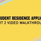 Campus Housing New Student Residence Application Part 2 Video Walkthrough Video